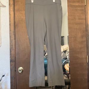 Light grey bootcut pants